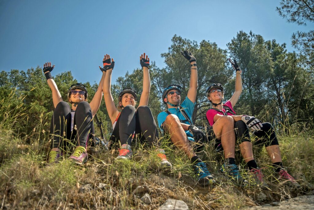 Gruppenbild Fahrad